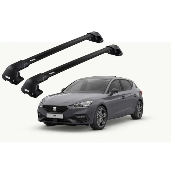 Barras Thule SEAT León IV 20- TN / EDGE Flush Black