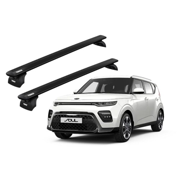 Barras Thule KIA Soul 19-21 RA / WingBar EVO Black