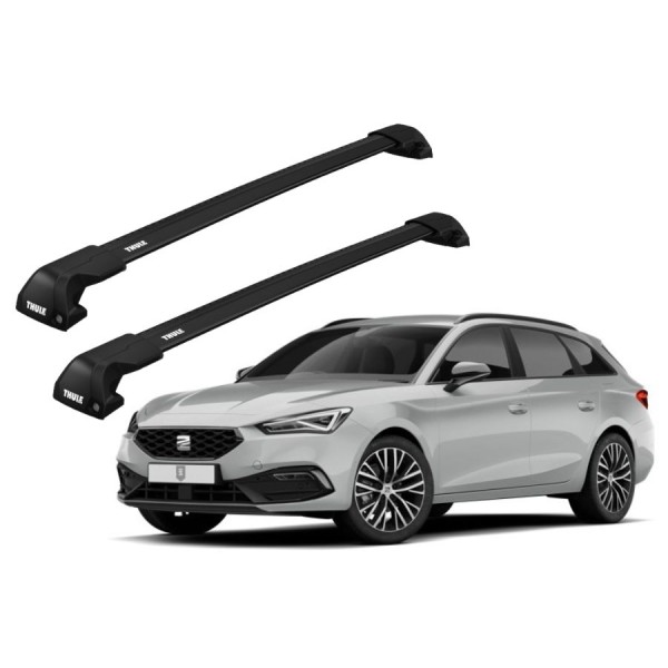 Barras Thule SEAT León ST 20-24 RA / EDGE Flush Black