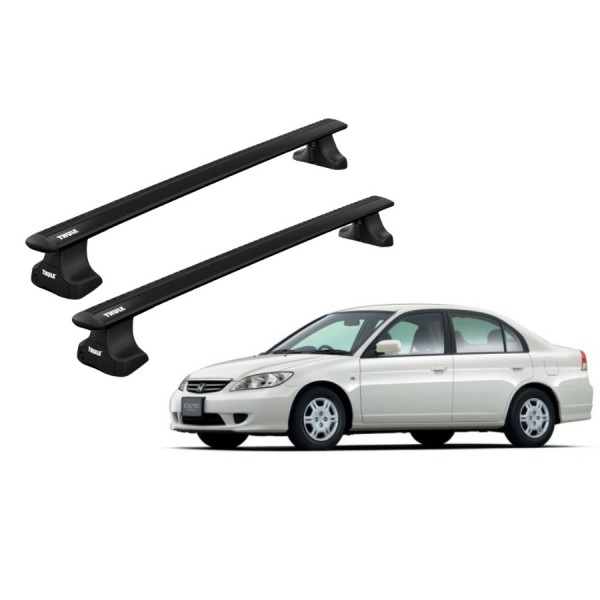 Barras Thule HONDA Civic 01-05 TN / WingBar Black