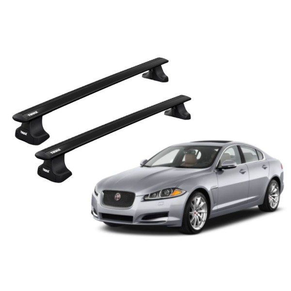 Barras Thule JAGUAR XF (X250) 08-15 TN / WingBar Black