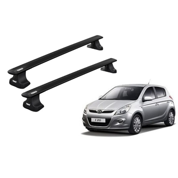 Barras Thule HYUNDAI i20 09-15 TN / WingBar Black