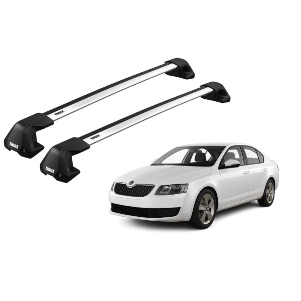 Barras Thule SKODA Octavia (Mk. III) 13-20 TN / EDGE Flush