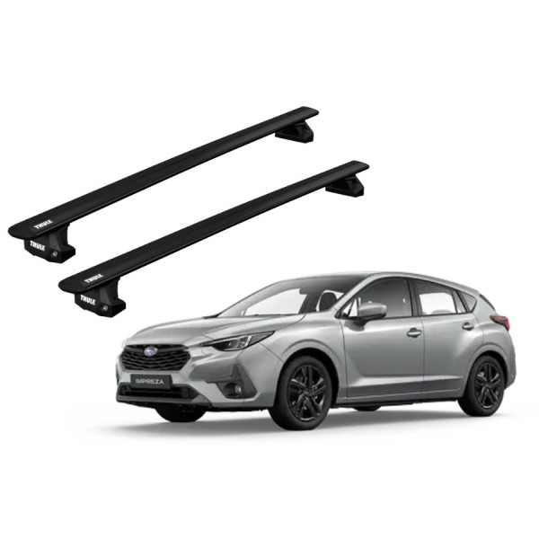 Barras Thule SUBARU Impreza 23- PF/ WingBar EVO Black