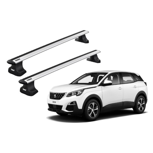 Barras Thule PEUGEOT 3008 17-23 TN / WingBar Black