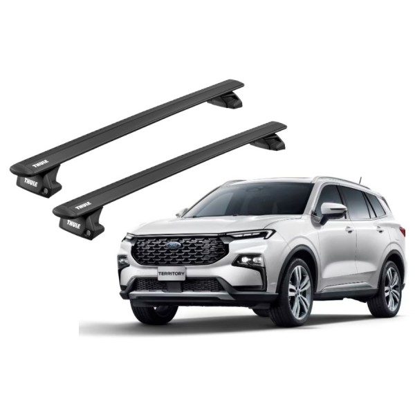 Barras Thule FORD Territory 20- RE / WingBar EVO Black