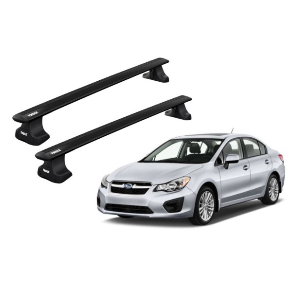 Barras Thule SUBARU Impreza 11-16 TN / WingBar EVO Black