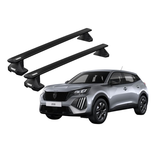 Barras Thule PEUGEOT 2008 20- TN / WingBar EVO Black