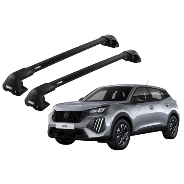 Barras Thule PEUGEOT 2008 20- TN / EDGE Flush Black