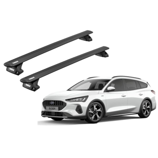 Barras Thule FORD Focus Active 19-22 RA / WingBar EVO Black