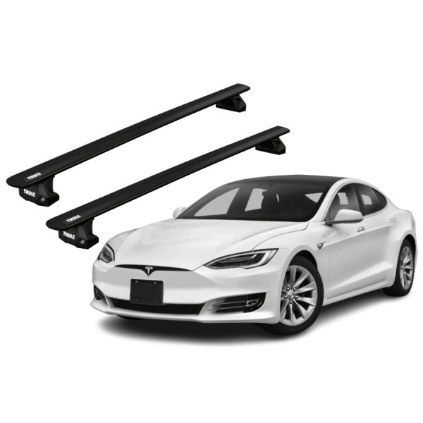 Barras Thule TESLA Model S (From July 2015) 15-17 PF / WingBar EVO Black