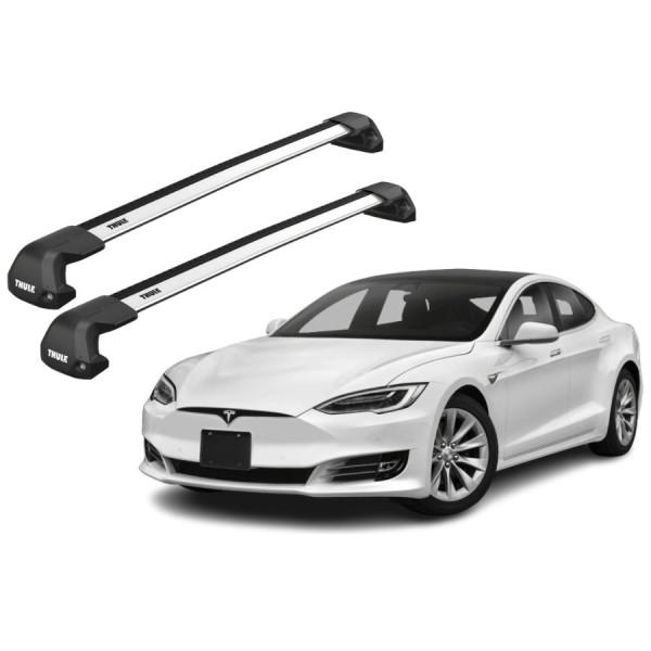Barras Thule TESLA Model S (From July 2015) 15-17 PF | EDGE Flush
