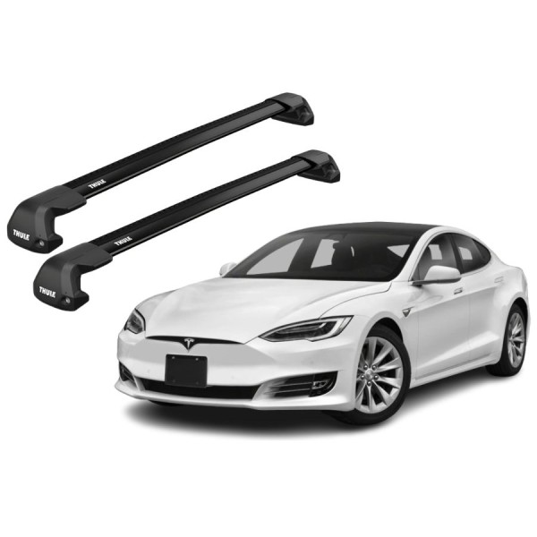 Barras Thule TESLA Model S (From July 2015) 15-17 PF / EDGE Flush Black
