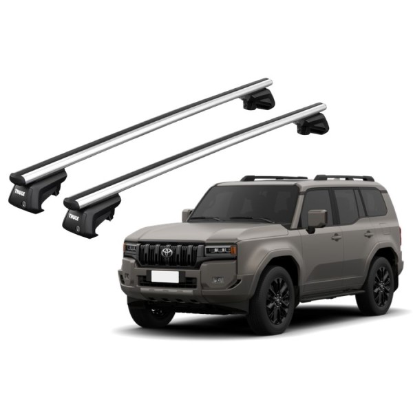 Barras Thule TOYOTA Land Cruiser Prado 24- RE / SmartRack XT AluminiumBar