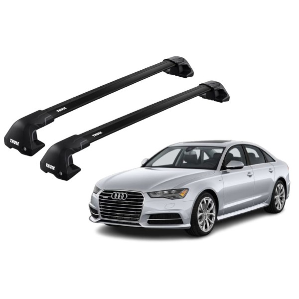 Barras Thule AUDI A6 11-18 TN / EDGE Flush Black
