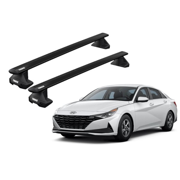 Barras Thule HYUNDAI Elantra (CN7) 21- TN / WingBar EVO Black