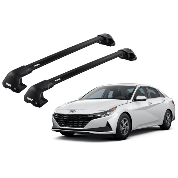 Barras Thule HYUNDAI Elantra (CN7) 21- TN / EDGE Flush BLACK