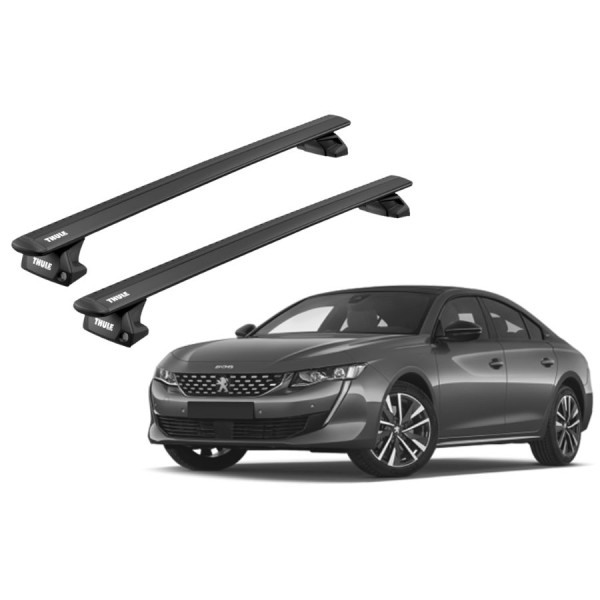 Barras Thule PEUGEOT 508 19-21 RA / WingBar EVO Black