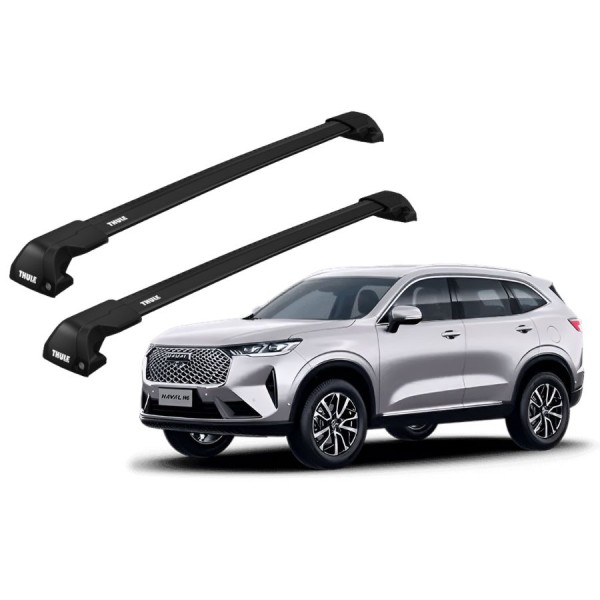 Barras Thule HAVAL H6 21- RA / EDGE Flush Black