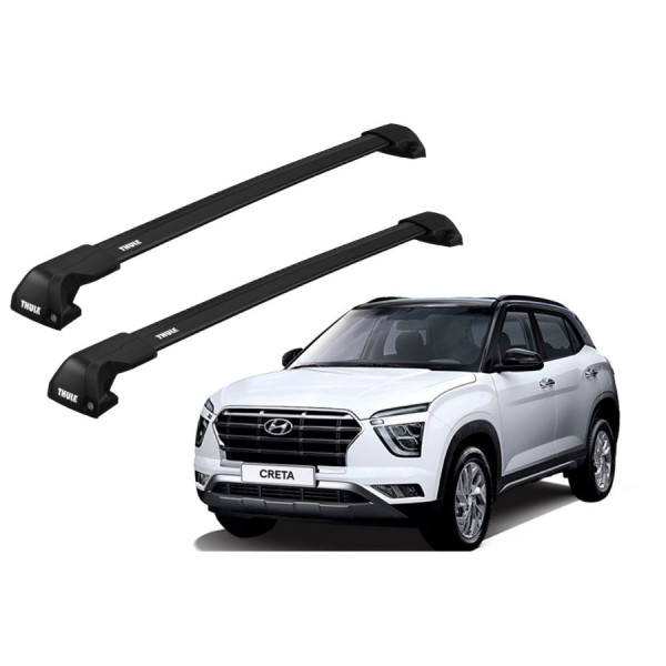 Barras Thule HYUNDAI Creta 17-22 RA / EDGE Flush Black