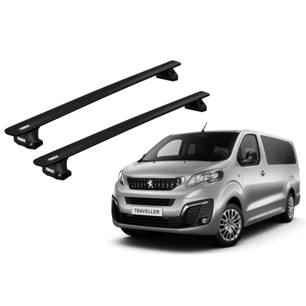 Barras Thule PEUGEOT Traveller 16- PF / WingBar EVO Black