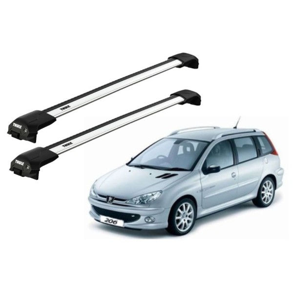 Barras Thule PEUGEOT 206 SW 02-08 RE / EDGE Flush
