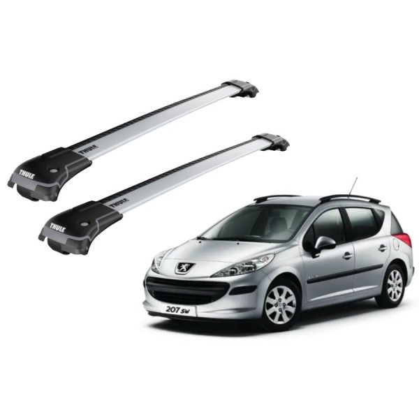 Barras Thule PEUGEOT 207 SW 06-12 RE / WingBar EDGE