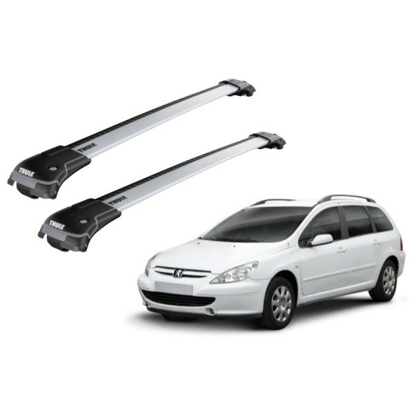 Barras Thule PEUGEOT 307 SW 02-04 RE / WingBar EDGE