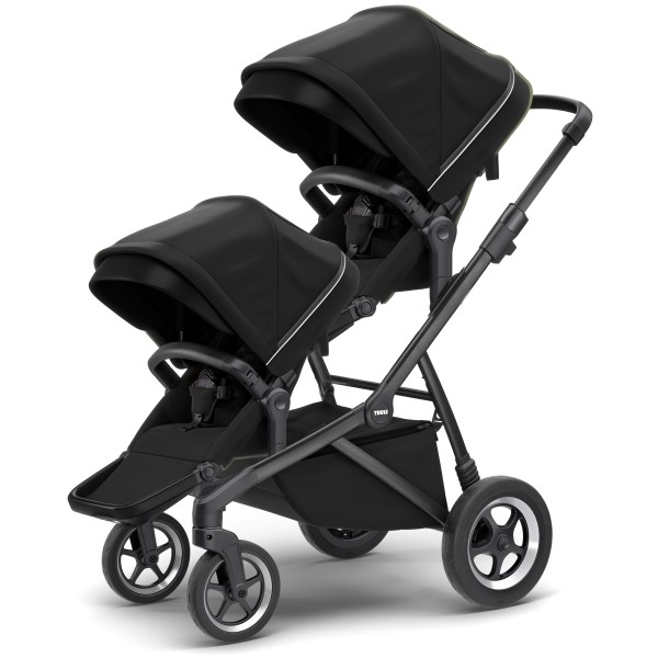 Pack Coche THULE Sleek + Sibling | Midnight Black
