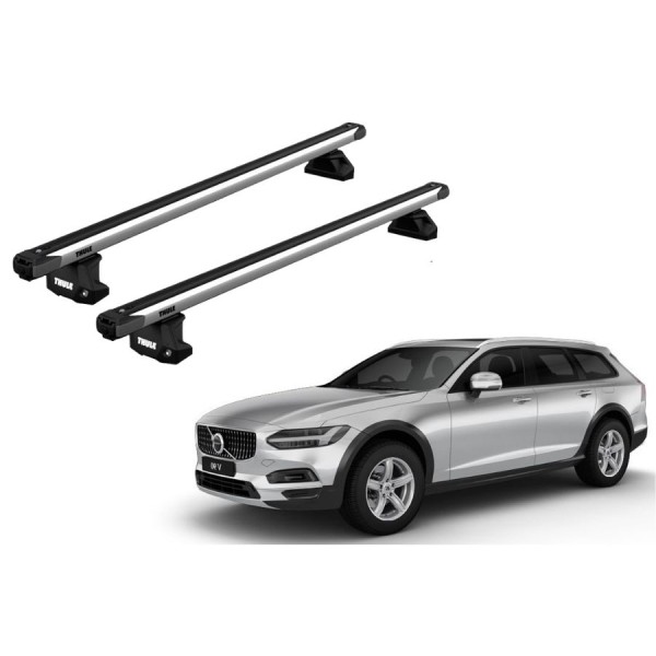 Barras Thule VOLVO V90 16-20 RA / SlideBar EVO