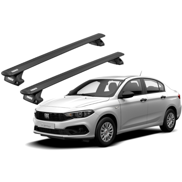 Barras Thule FIAT Tipo 16-20 RA / WingBar EVO Black