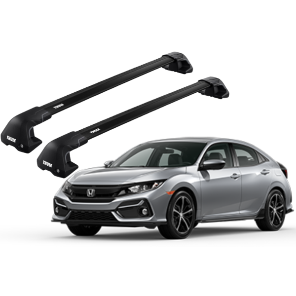 Barras Thule HONDA Civic (Mk. XI) 21- TN / EDGE Flush BLACK