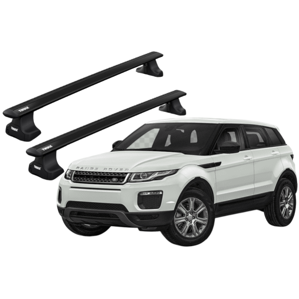 Barras Thule RANGE ROVER Evoque 11-18 TN / WingBar Black