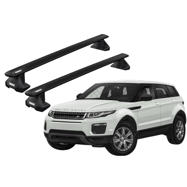 Barras Thule LAND ROVER Range Rover Evo 11-18 TN / WingBar EVO Black