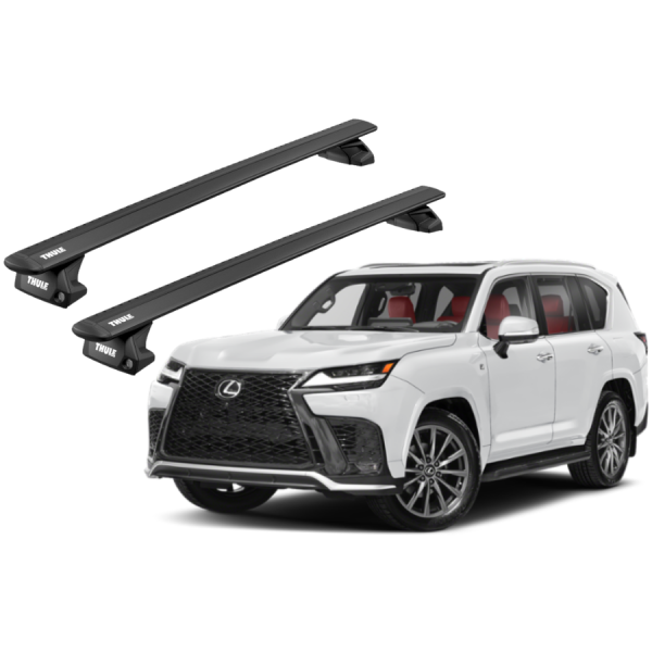 Barras Thule LEXUS LX-Series 16-21 RA / WingBar EVO Black