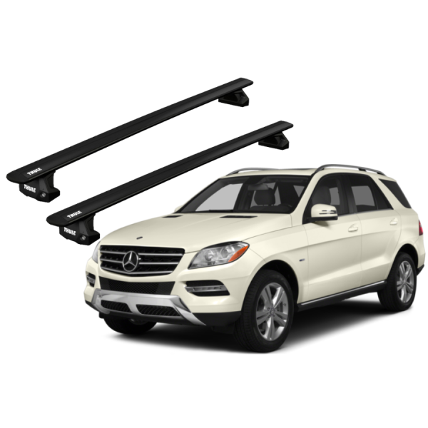 Barras Thule MERCEDES BENZ GLE (C292) 15-19 PF / WingBar EVO Black