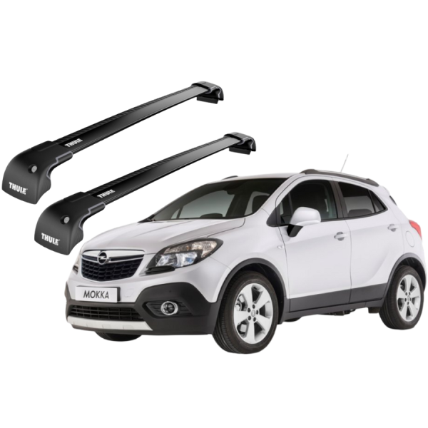 Barras Thule OPEL Mokka 13-20 RA / WingBar EDGE Black