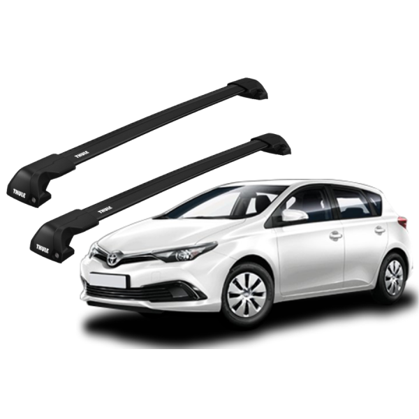 Barras Thule TOYOTA Auris 13-19 RA / EDGE Flush Black