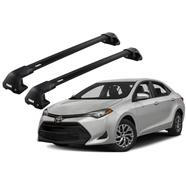 Barras Thule TOYOTA Corolla 13-18 TN / EDGE Flush Black