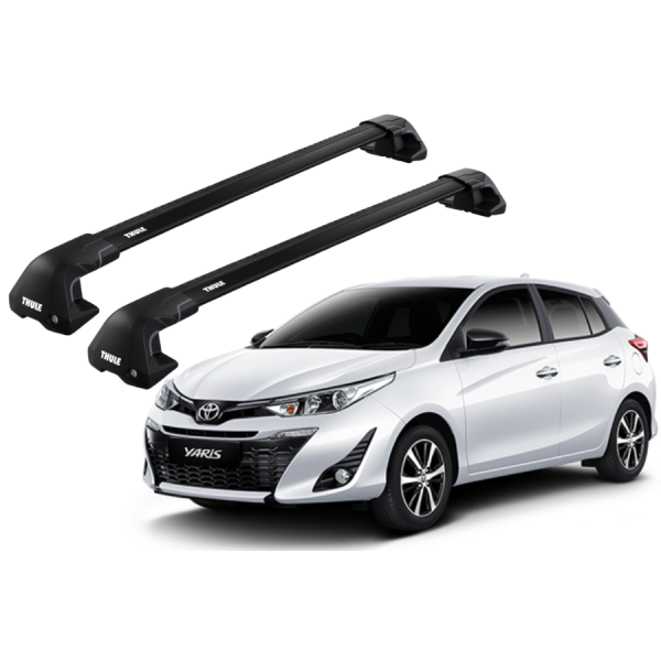 Barras Thule TOYOTA Yaris 12-20 TN / EDGE Flush Black