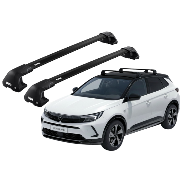 Barras Thule OPEL Grandland 25- TN / EDGE Flush Black