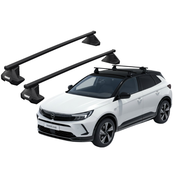 Barras Thule OPEL Grandland 25- TN / SquareBar EVO
