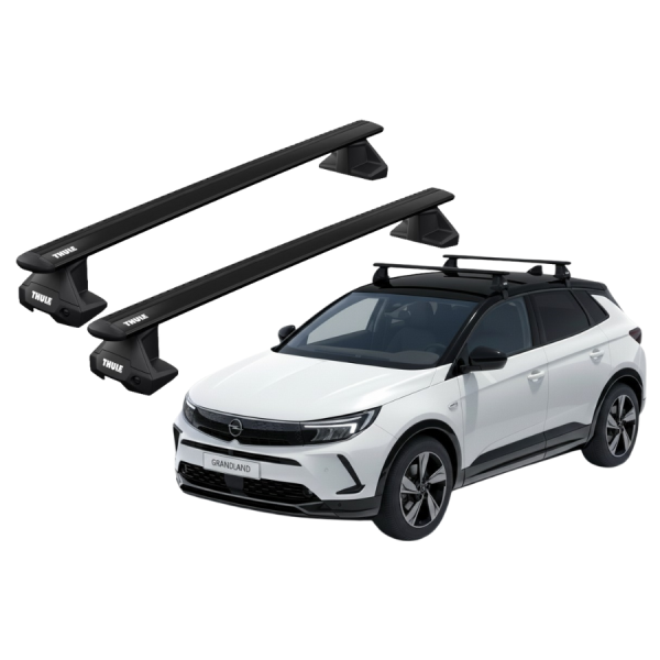 Barras Thule OPEL Grandland 25- TN / WingBar EVO Black