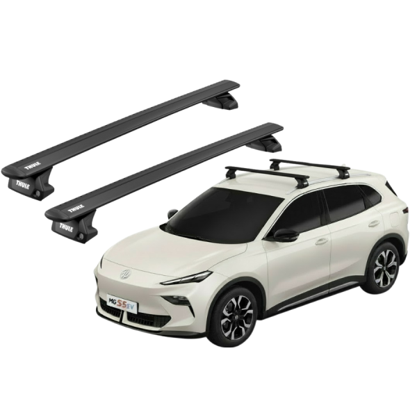Barras Thule MG ES5 25- RA / WingBar EVO Black