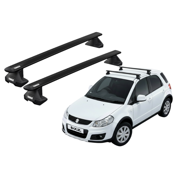 Barras Thule SUZUKI SX4 06-15 TN / WingBar EVO Black
