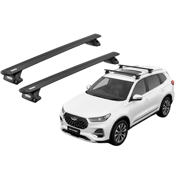 Barras Thule CHERY Tiggo 8 PRO 22- RA / WingBar EVO Black