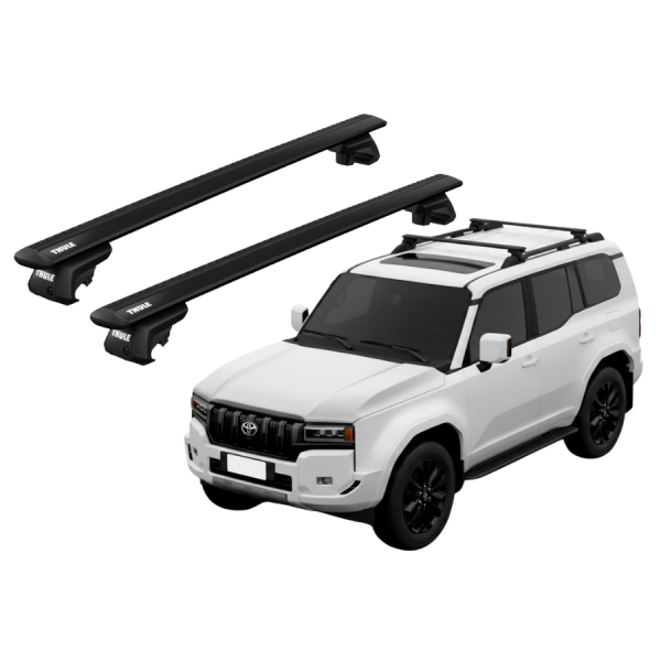 Barras Thule TOYOTA Land Cruiser Prado 24 - RE / WingBar EVO BLACK