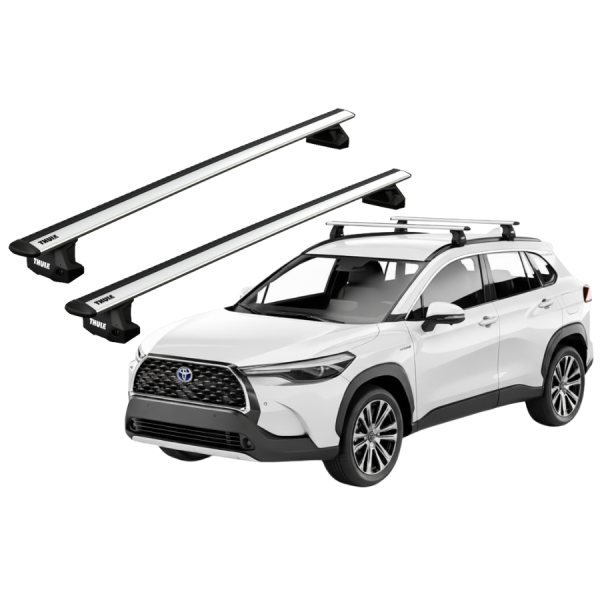 Barras Thule TOYOTA Corolla Cross 21- PF / WingBar EVO