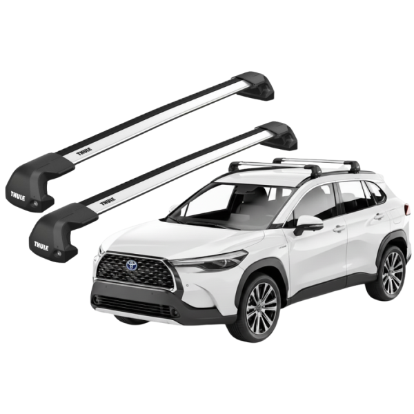 Barras Thule TOYOTA Corolla Cross 21- PF / EDGE Flush