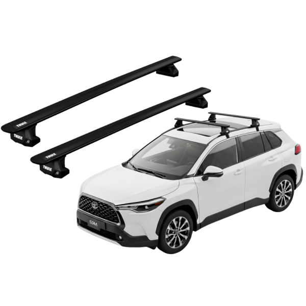 Barras Thule TOYOTA Corolla Cross 21- TN / WingBar EVO Black